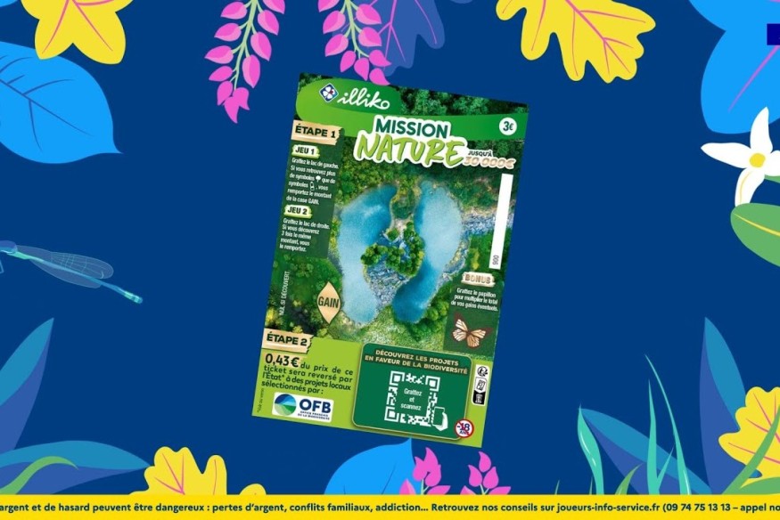 1 site de la région retenu pour le nouveau jeu "Mission Nature" de la FDJ