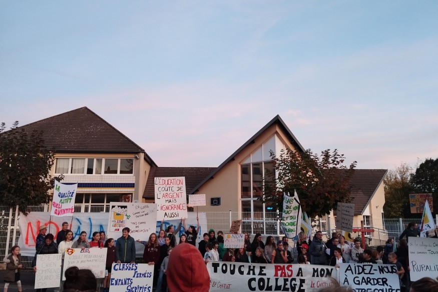 Le conseil départemental « suspend sa décision » de fermer le collège du châtelet